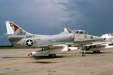 Original aircraft slide - A-4F Skyhawk - USN 152852 / GD-8 VAQ-33, 1983