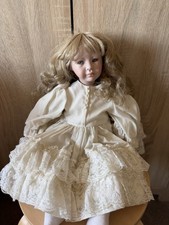 Vintage Porcelain Doll by