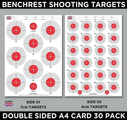 Benchrest shooting 7cm 4cm - benchrest,