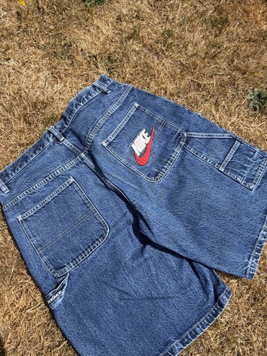 Supreme nike denim shorts - supreme,
