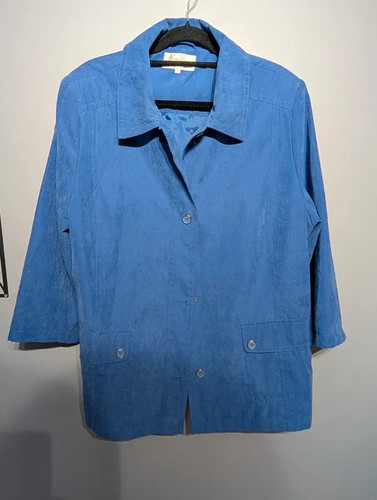 Ewm cornflower blue - blue, faux