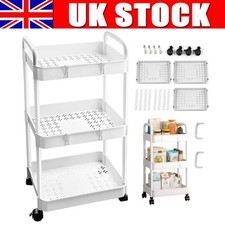 1Pcs 3 Tier Rolling Utility