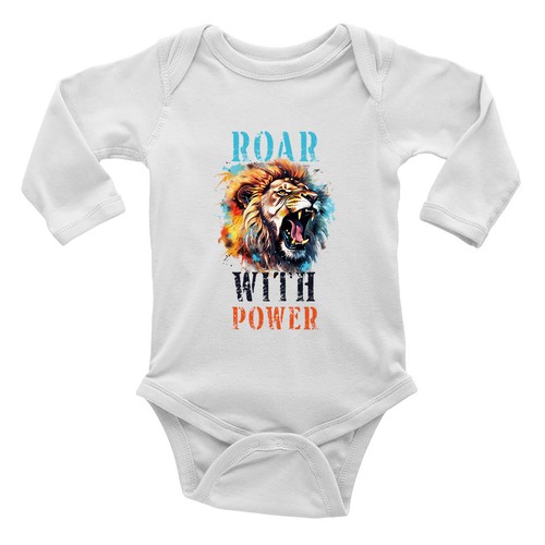 Roar with power - lion, king