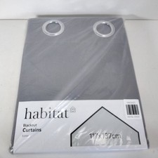 Habitat blackout curtains pair - blackout,