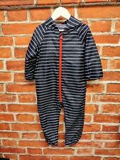 BOY JOULES COAT JACKET AGE 2-3 YEARS NAVY LIGHT RAIN ONE PIECE HOOD UNLINED 98CM