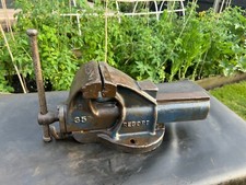 Vintage Record No.35 Engineers Heavy-Duty Quick release Bench Vice