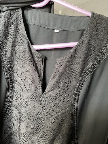 Black abaya burka with - abaya,