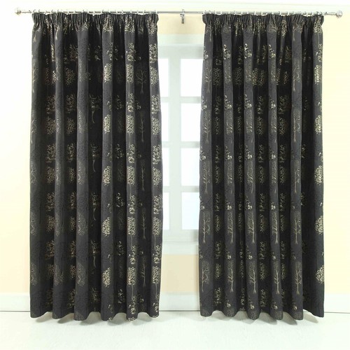 Luxury jacquard pencil pleat - jacquard,