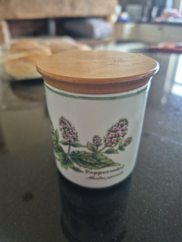Royal worcester herb jar - worcester,