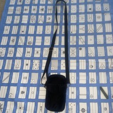 Primark Crossbody Black Bag Unisex Adjustable Strap Zip Closure New Without Tags