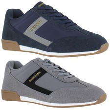 Mens Lambretta Panther Casual Smart Lace Up Shoes Trainers Sizes 7 to 12