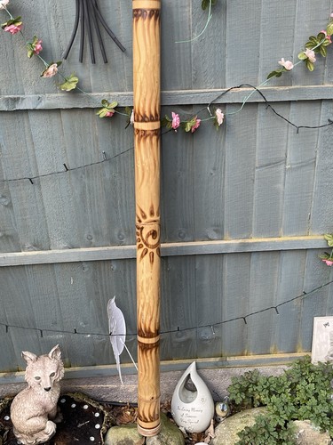 Vintage bamboo didgeridoo hand - vintage,