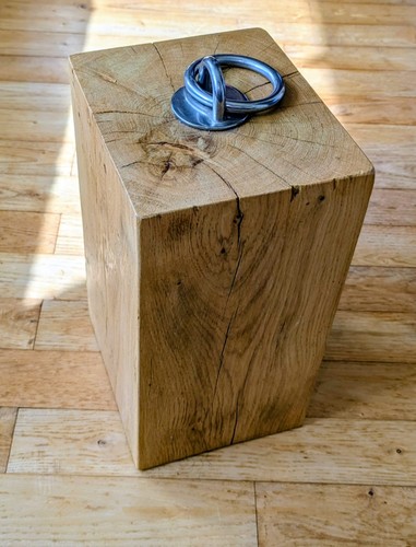 Large solid oak - oak, stop