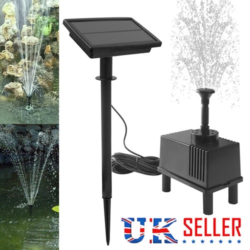 Solar panel powered - panel, water