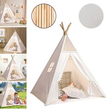 Large Canvas Kids Grey Indian