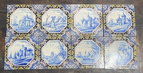 Set dutch tiles - of,