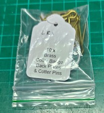 10 x Brass Cap-Collar Badge