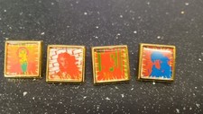 THE STRANGLERS - 4 x METAL PIN