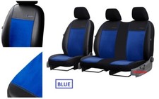 Tailored Eco-Leather + Alicante Seat Covers 2+1 VW T5 CARAVELLE 2003 - 2015
