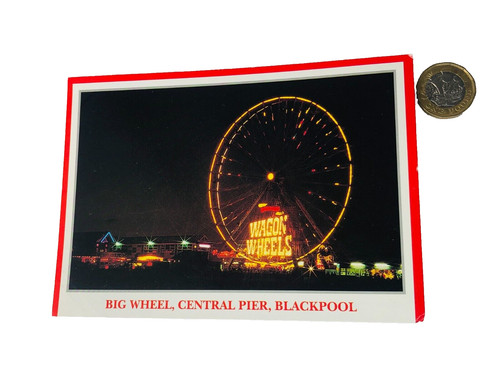 Postcard blackpool pier big - blackpool,