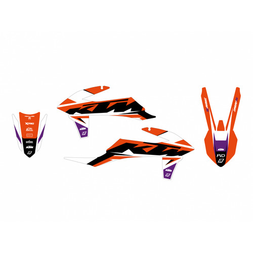 Stickers kit graphic - stickers, ktm