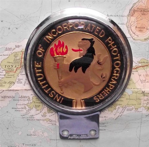 Vintage car mascot - badge,