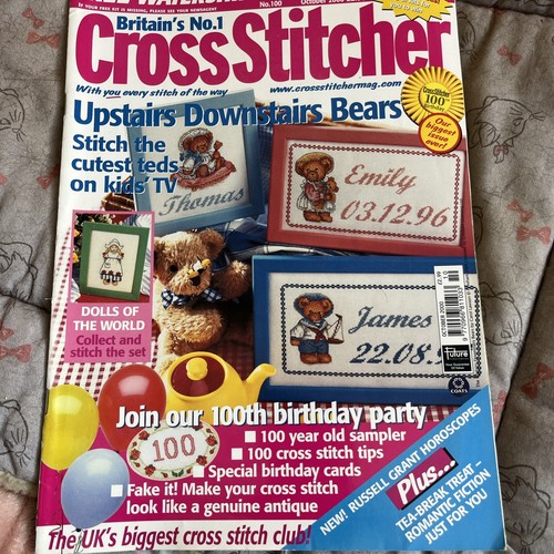 Cross stitcher magazine 100 - stitcher, magazine,