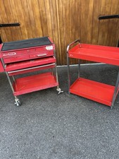  Blue-point  /snap on  Rolling Tool Chest  and cart Set Model KRBC7TB/KRBC2TC