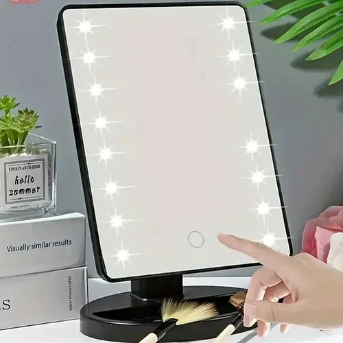 Led makeup mirror table - makeup,