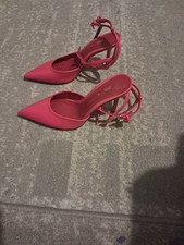 Zara Size 3 Hot Pink Strapped Shoe