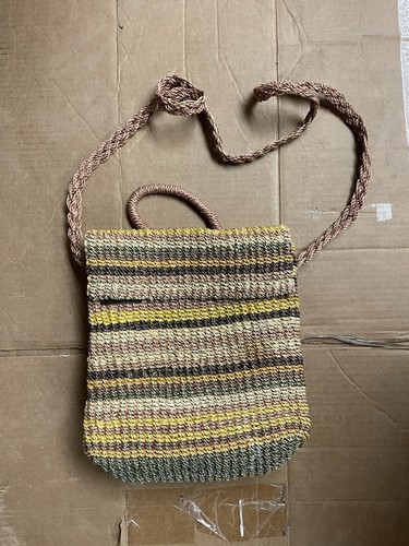 Vintage bohemian hippie straw - vintage,