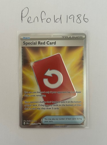 Special red card 113 086 - special,
