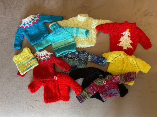 Sindy hand knitted - knitted,