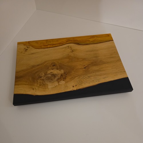 Solid burr oak - burr, gold