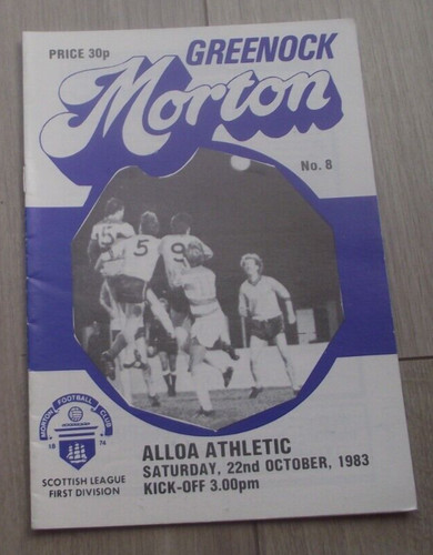 1983 morton v - morton, alloa