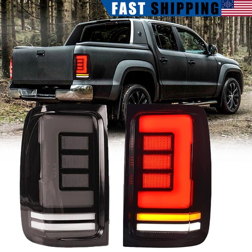Smoked pair led tail lights - smoked,