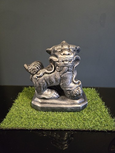Stone garden foo - stone, dog