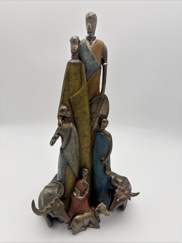 African family sculpture - african,