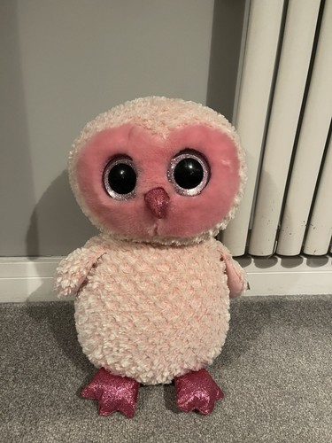 Twiggy large beanie boo owl - beanie,