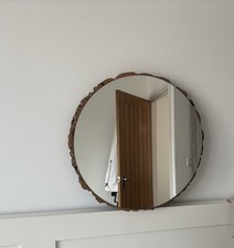 Wooden carved mirror