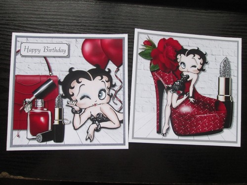 Set 6x6 betty boop - set, 2