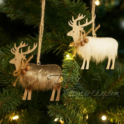 Traditional wooden reindeer - traditional,