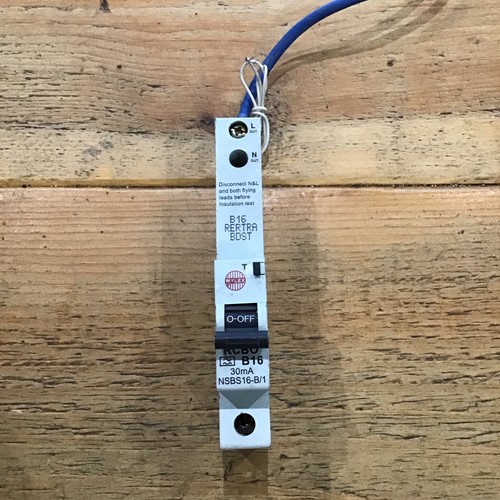 Wylex 16amp rcbo - old, style