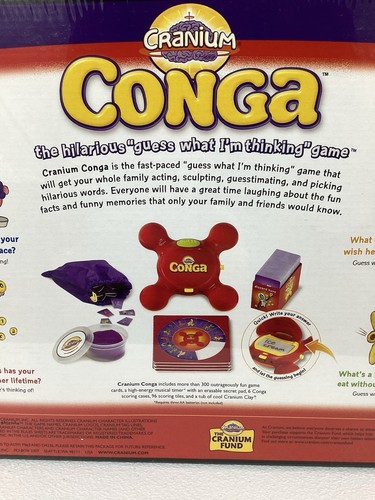 Conga 2003 cranium board - cranium, game