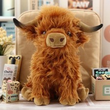 Large Highland Cow Soft Toy -