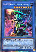 Black Luster Soldier - Legendary Swordsman MAZE-EN011 Collector's Rare NM Yugioh
