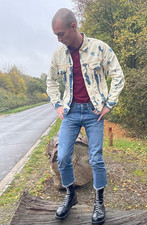 Skinhead BLEACHERS JACKET size Small- Medium 38" chest