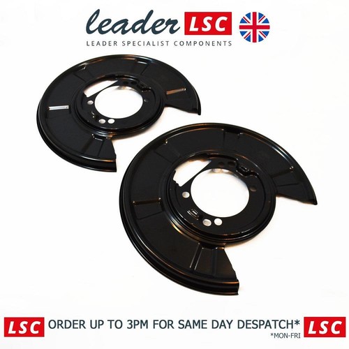 Rear brake disc backing - 2x,