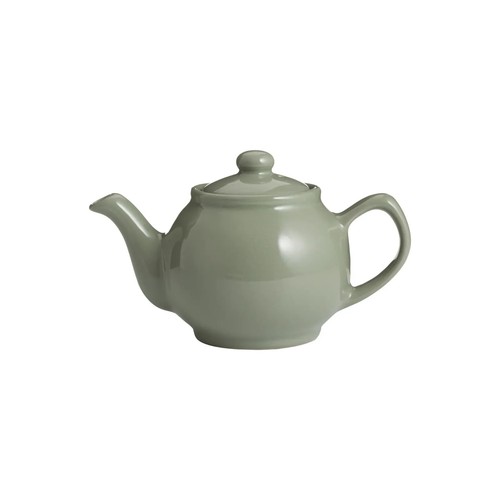 Sage green filter teapot retro - sage,