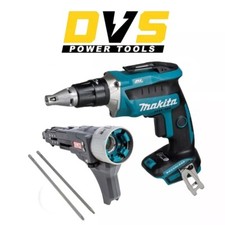 Makita DFS452Z 18v Autofeed Brushless Drywall Screwgun & Senco DS55 Attachment